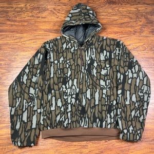 Vintage cabelas caveman’s dry plus camo jacket hoodie